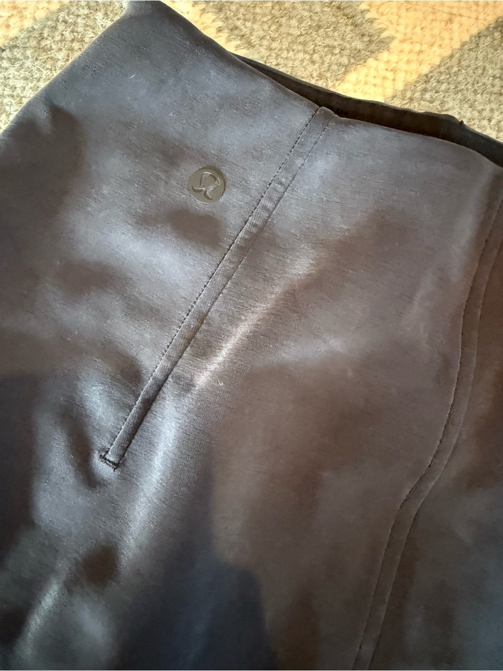 LuLuLemon Charcoal Set - Sweatshirt, Cropped Pants & Skirt - Picture 6 of 8